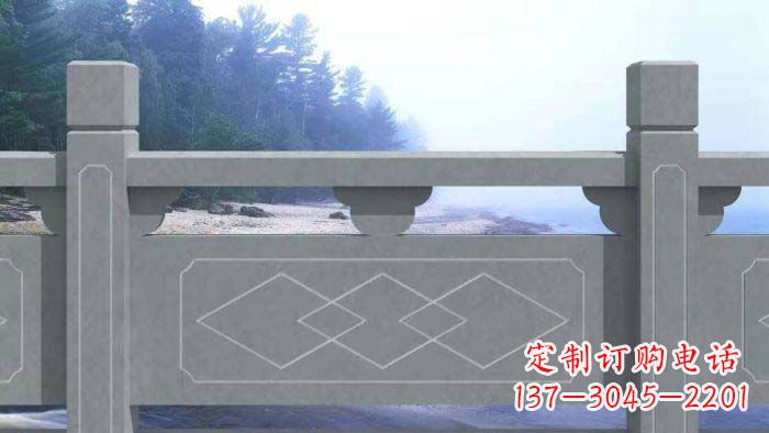 湖北大理石护城河栏板石雕