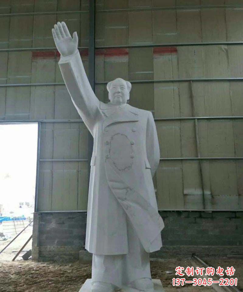 湖北精美大理石主席雕塑