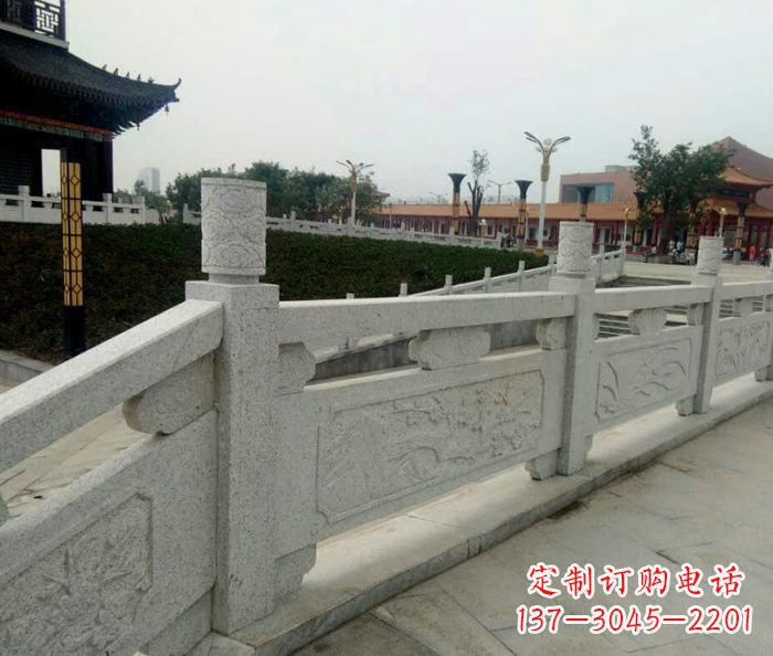 湖北精美大理石栏板雕塑