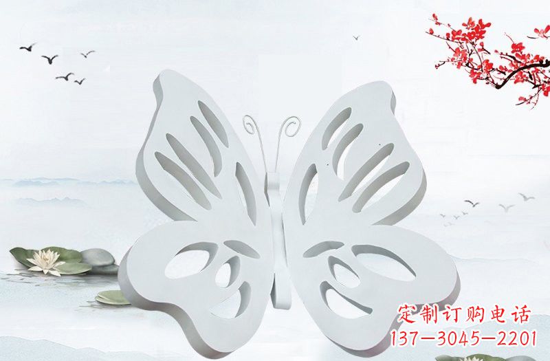 湖北高级大理石镂空蝴蝶雕塑