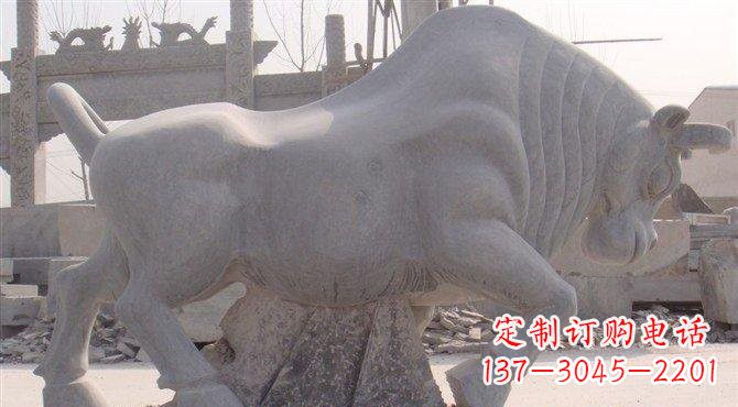 湖北大理石牛雕塑——让你家里充满独特艺术气息