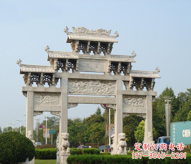 湖北大理石牌坊雕塑——精致纯粹、卓越优雅