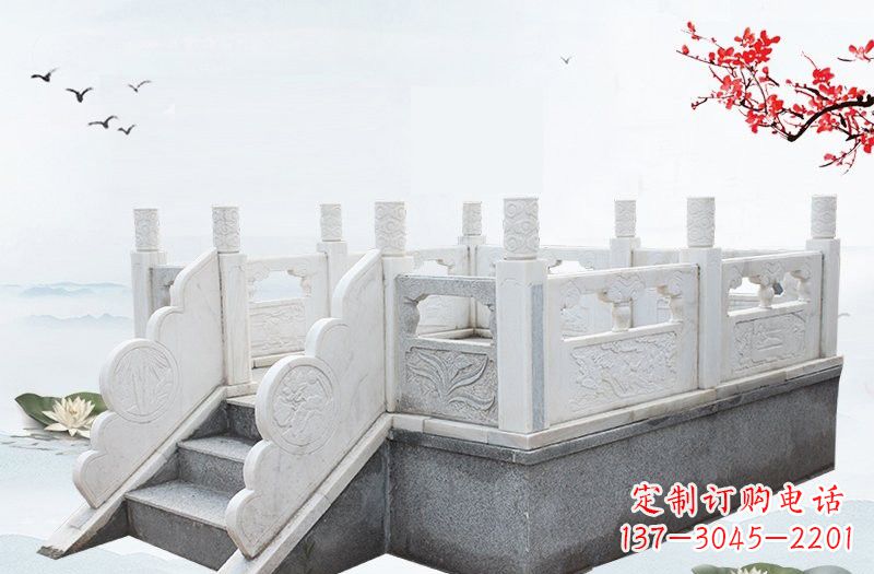 湖北大理石升旗台雕塑