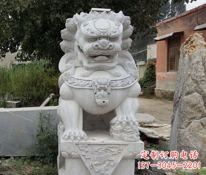 湖北精美狮子雕塑,拥有震撼心灵的魅力