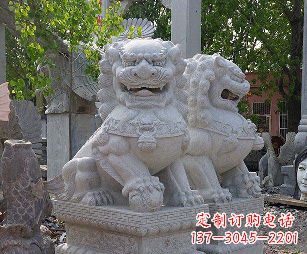 湖北中领雕塑狮子雕塑定制