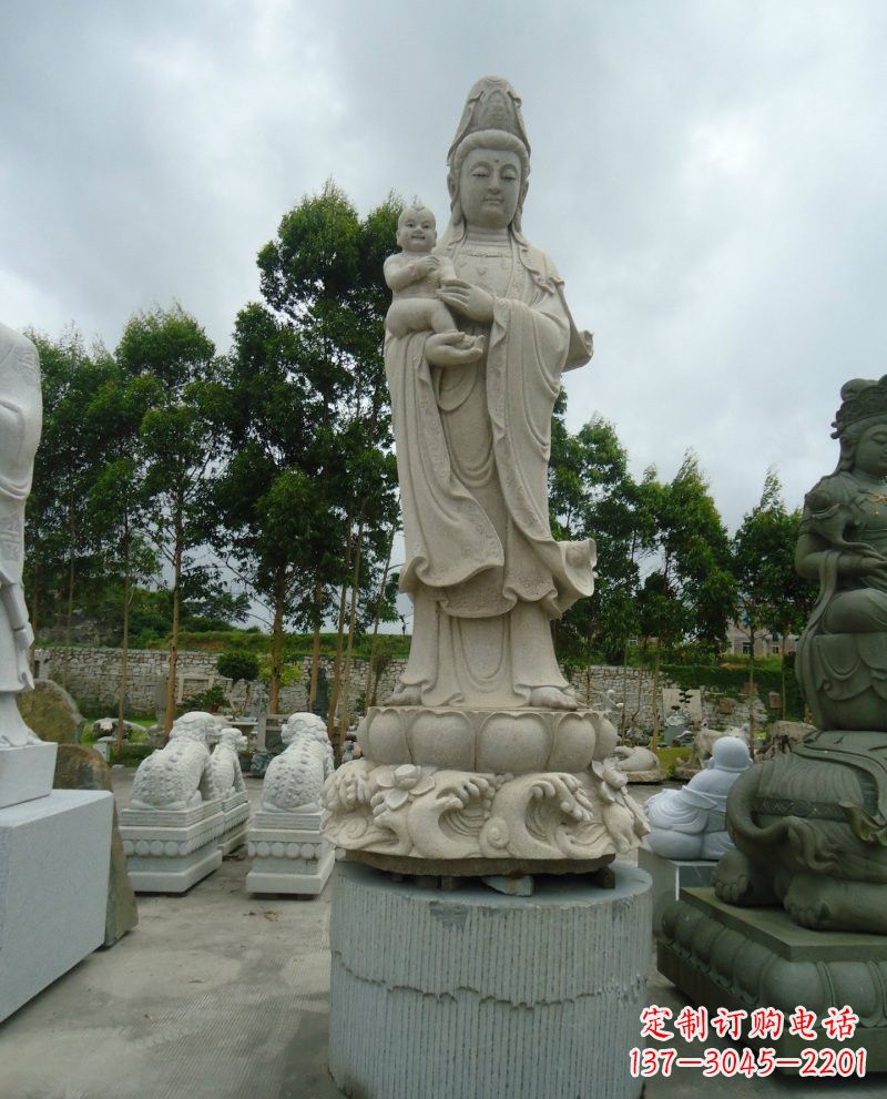 湖北大理石观音像