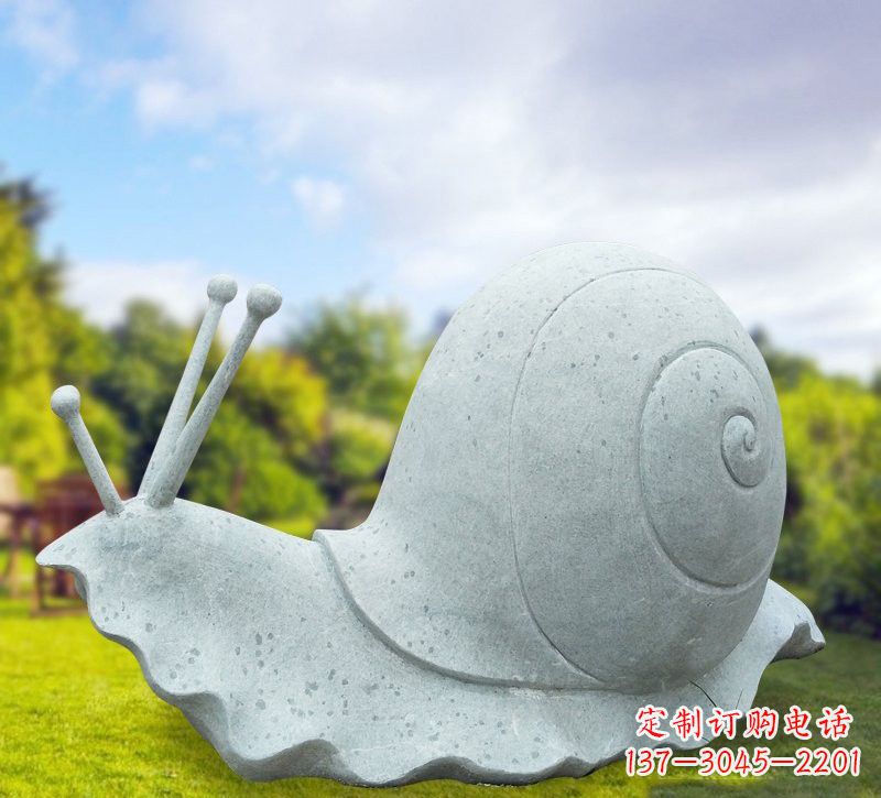 湖北大理石蜗牛雕塑