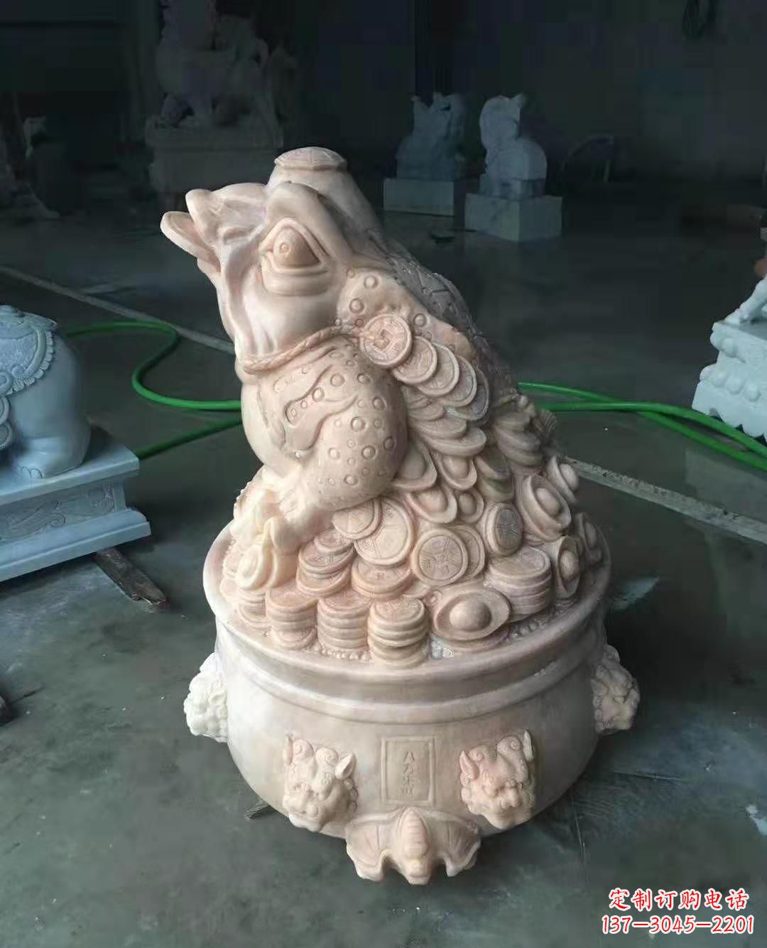 湖北精致石雕动物雕塑