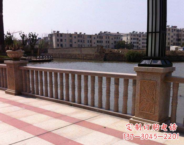 湖北大桥仿古石栏杆雕塑