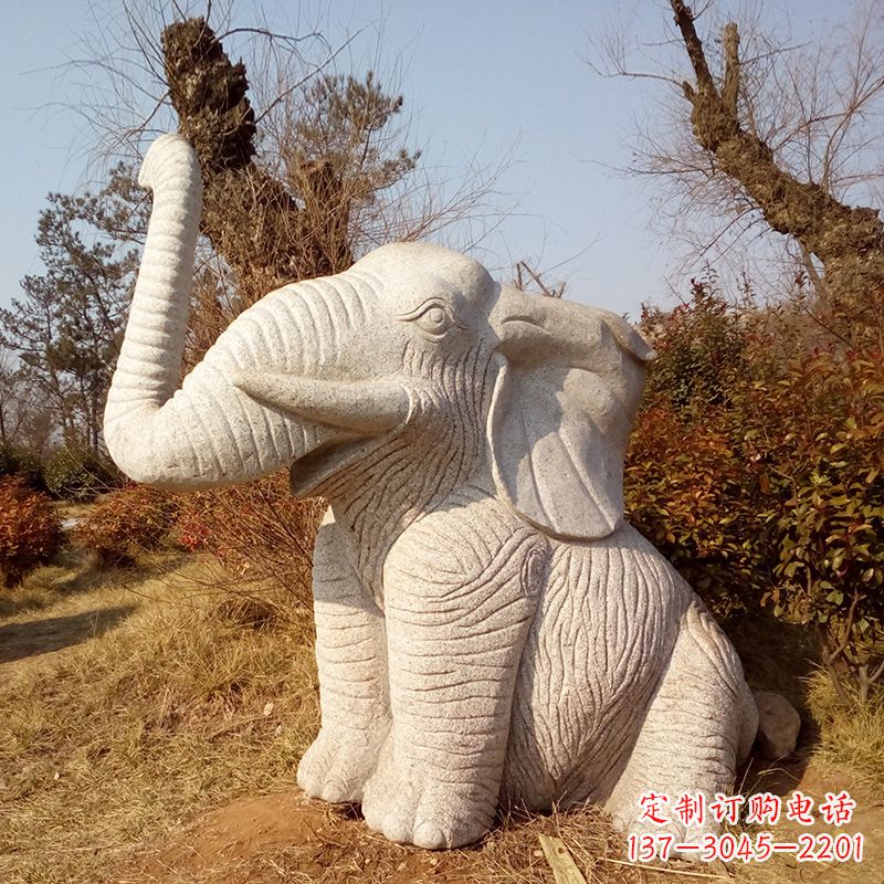 湖北大象公园的浮雕石壁