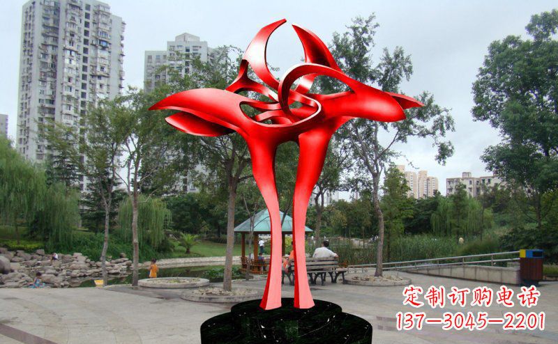 湖北精美的不锈钢仙鹤雕塑