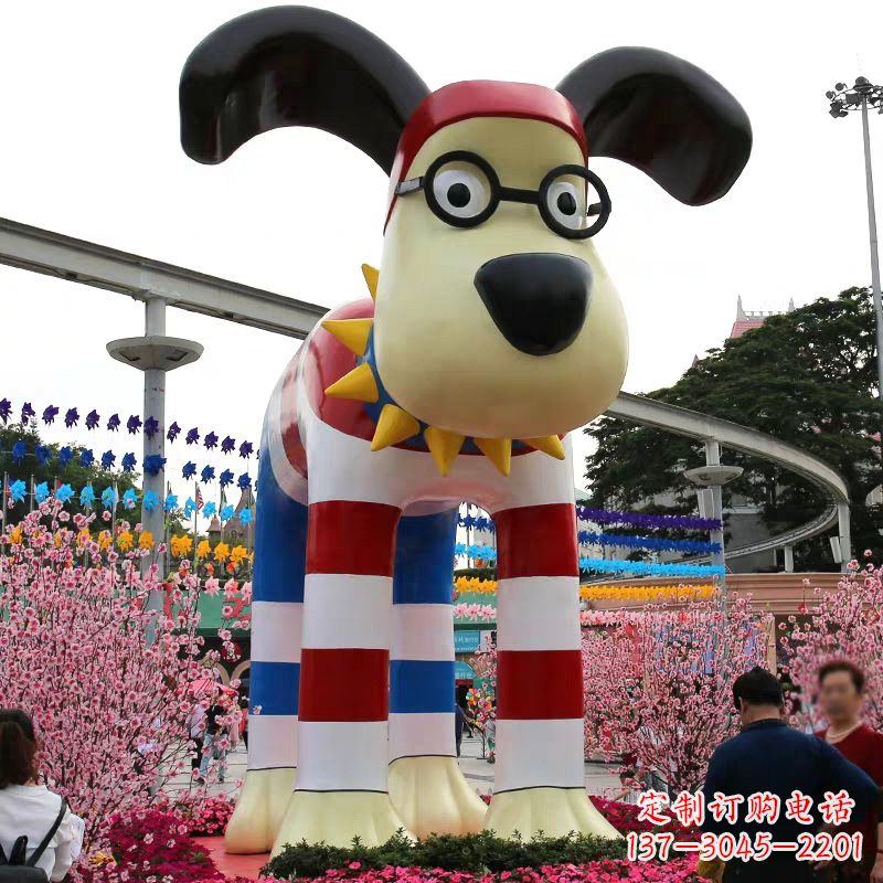 湖北大型动物雕塑-增添商场广场景观美陈