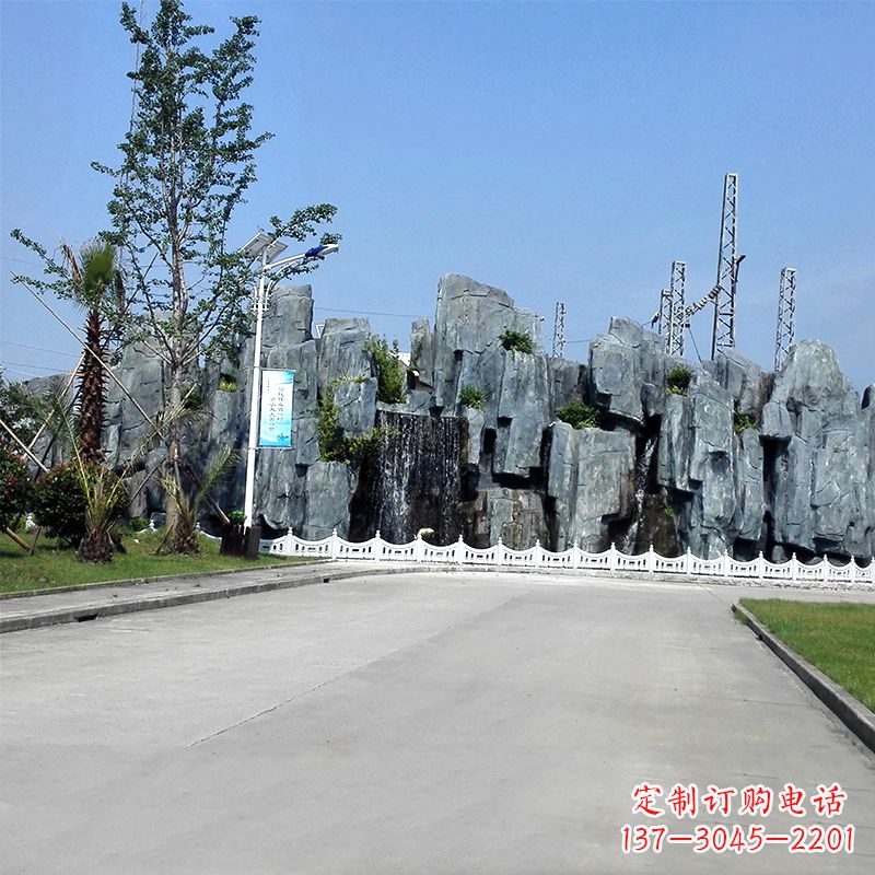 湖北大型塑石假山雕塑