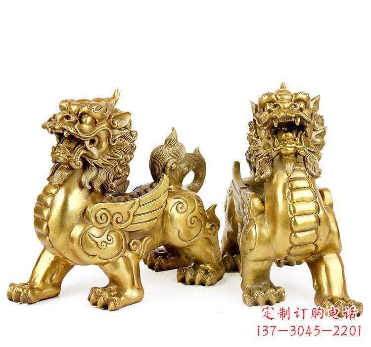 湖北大型铜雕貔貅