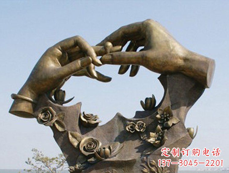 湖北精美手铜戒指雕塑