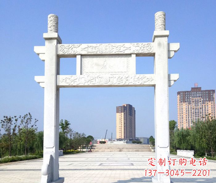 湖北石牌楼雕塑——精美的浓缩艺术