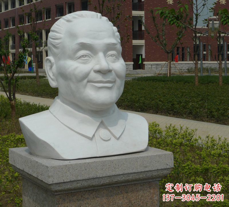湖北精美邓小平胸像石雕