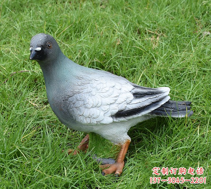 湖北独特精致的和平鸽雕塑
