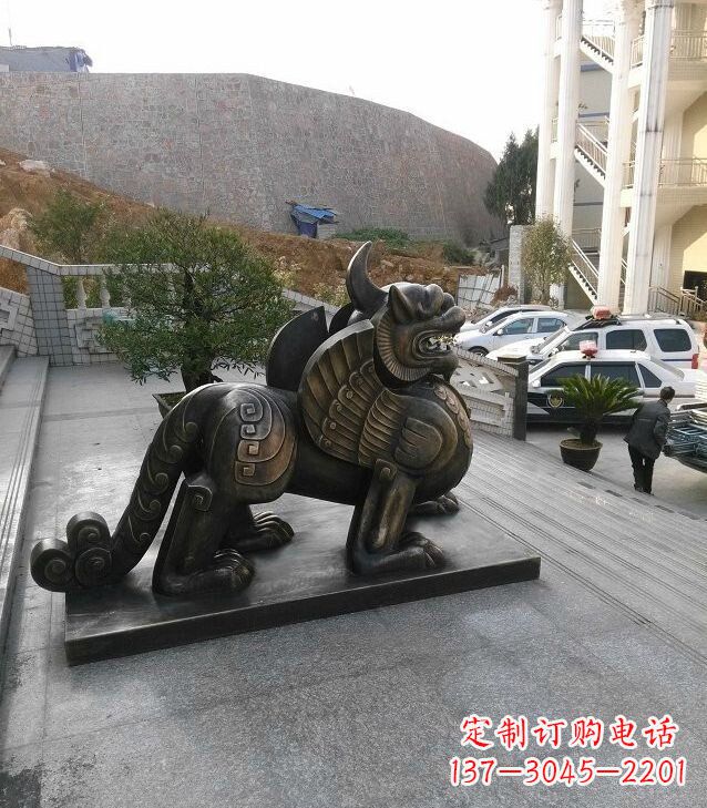 湖北精美独角兽雕塑