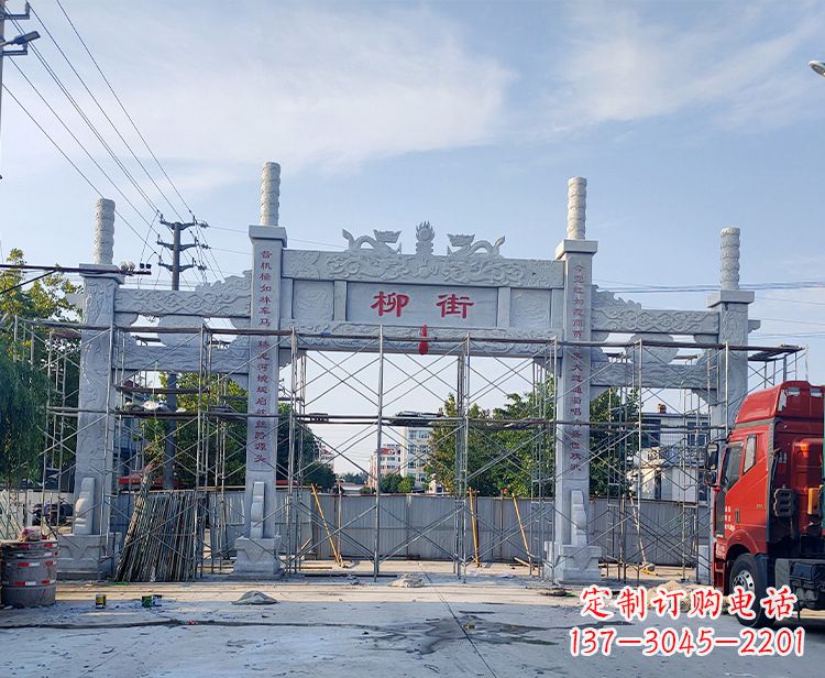 湖北牌坊铜锻雕塑，让您的空间绽放光彩
