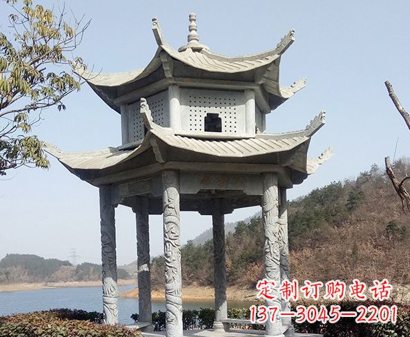 湖北古典凉亭石雕