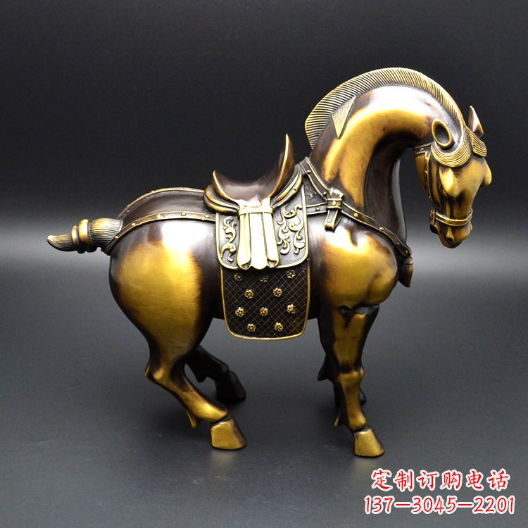 湖北精美仿古铜马雕塑