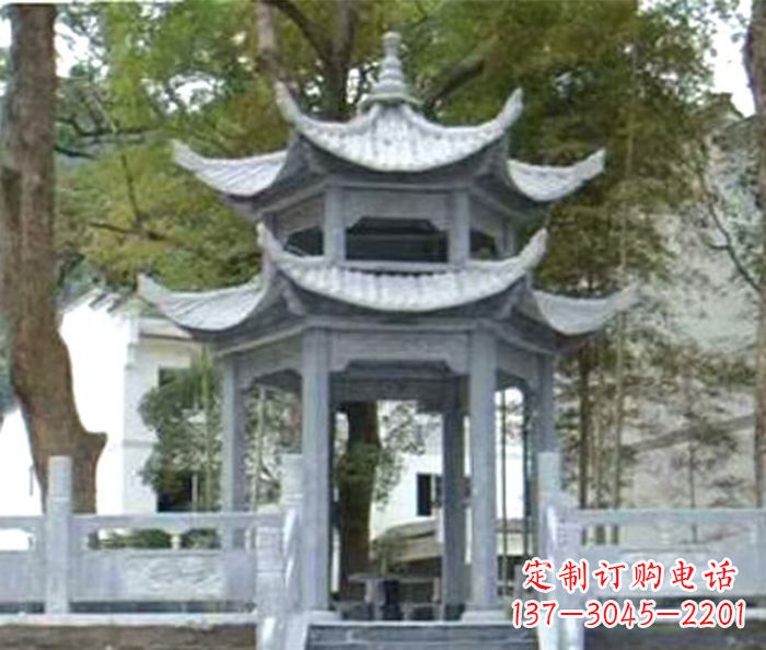 湖北中领雕塑凉亭石雕——传承古典精髓，融情于雕塑之中