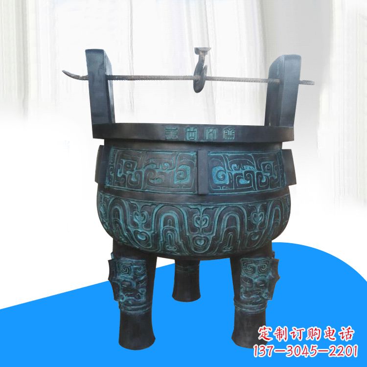 湖北仿古香炉雕塑