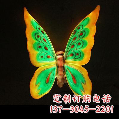 湖北闪耀蝴蝶,精致灯光雕塑