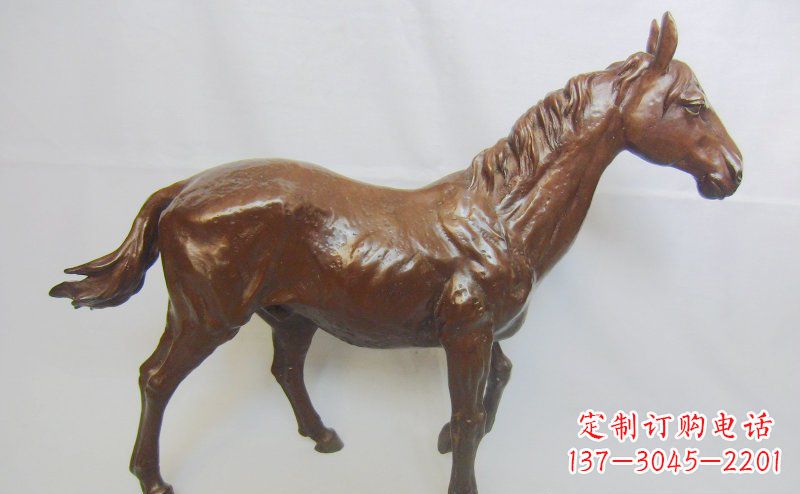湖北仿真马铸铜动物雕塑