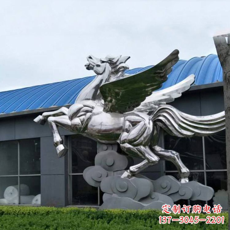 湖北镜面不锈钢动物雕塑
