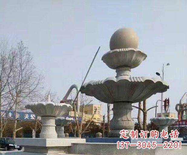 湖北精美风水球石雕塑