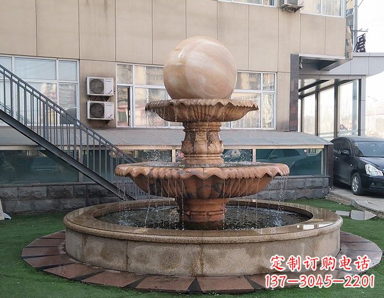 湖北独特的风水球石雕