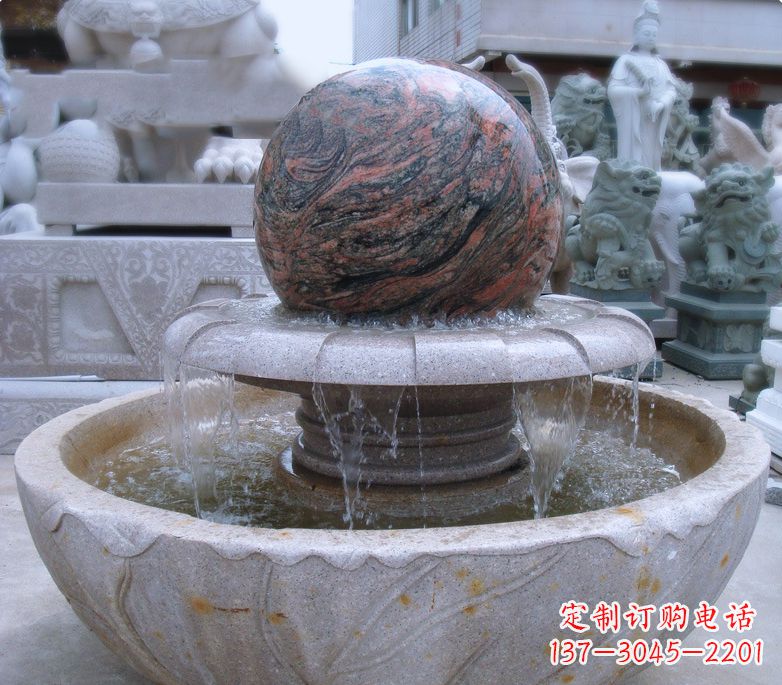 湖北时尚精致·水流喷泉雕塑