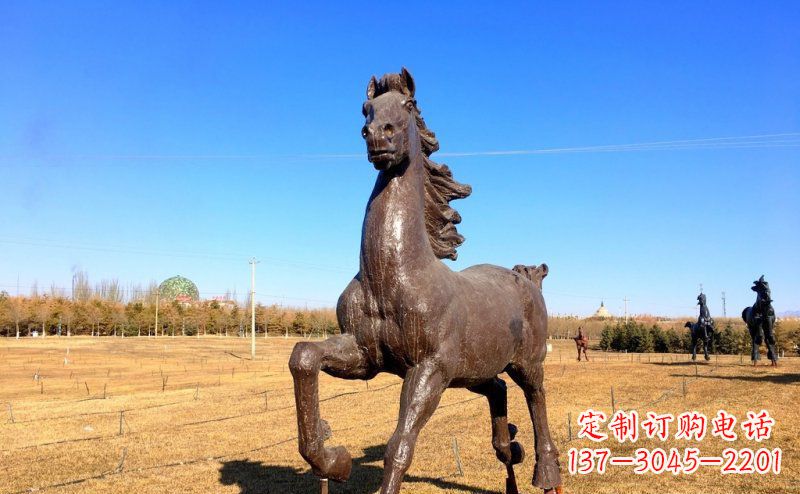 湖北精美大型动物雕塑