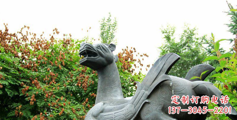 湖北狴犴景观铜雕塑 尊贵品质