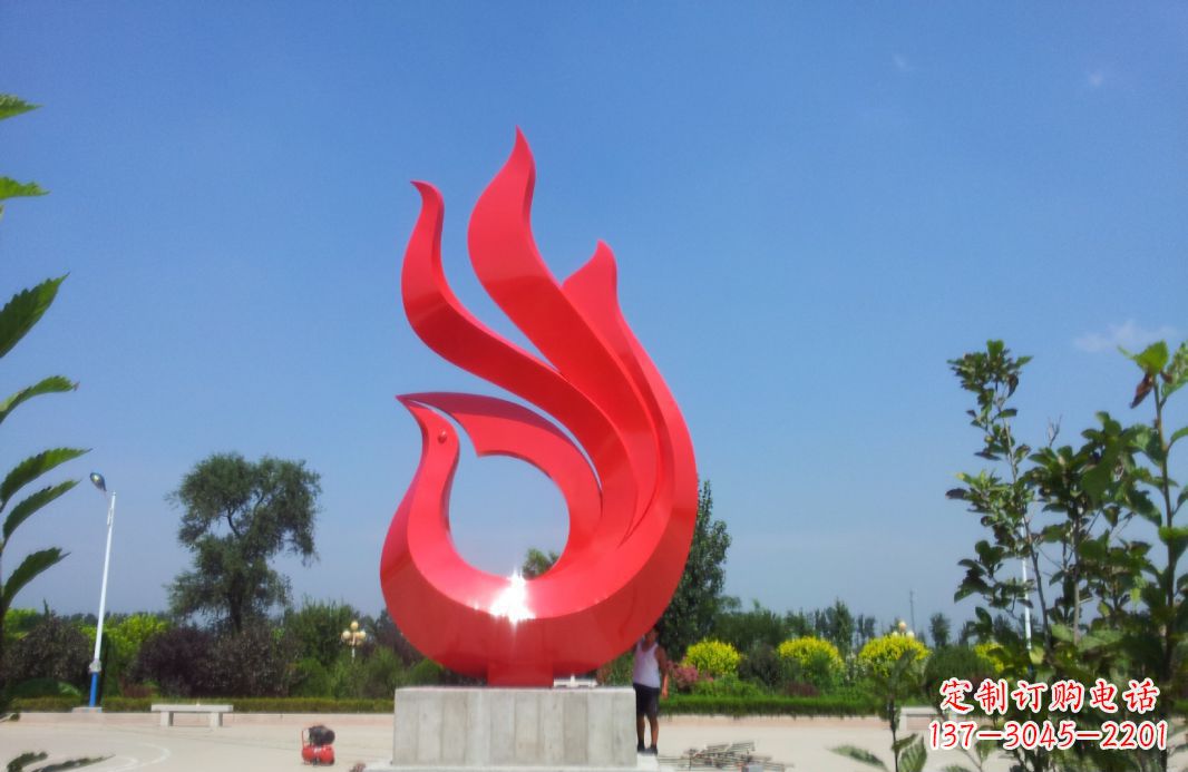湖北精美绝伦的凤凰不锈钢抽象雕塑