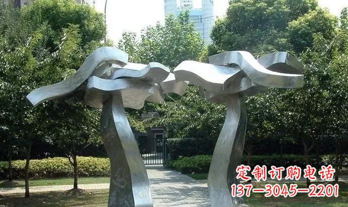 湖北不锈钢拱门定制雕塑
