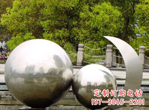 湖北别出心裁不锈钢地球雕塑