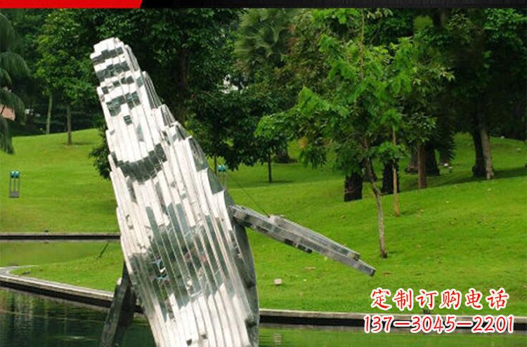 湖北温馨活泼的不锈钢动物企鹅雕塑