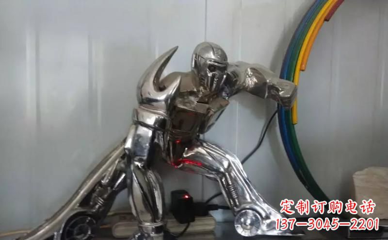 湖北高端式可爱机器人雕塑