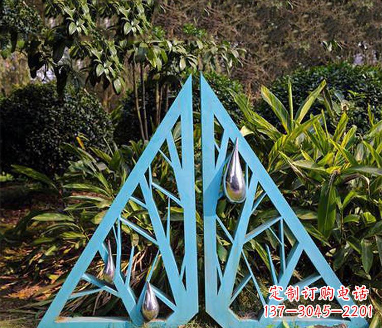 湖北 风格树枝不锈钢景观雕塑