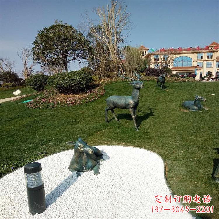 湖北精美铜雕动物摆件