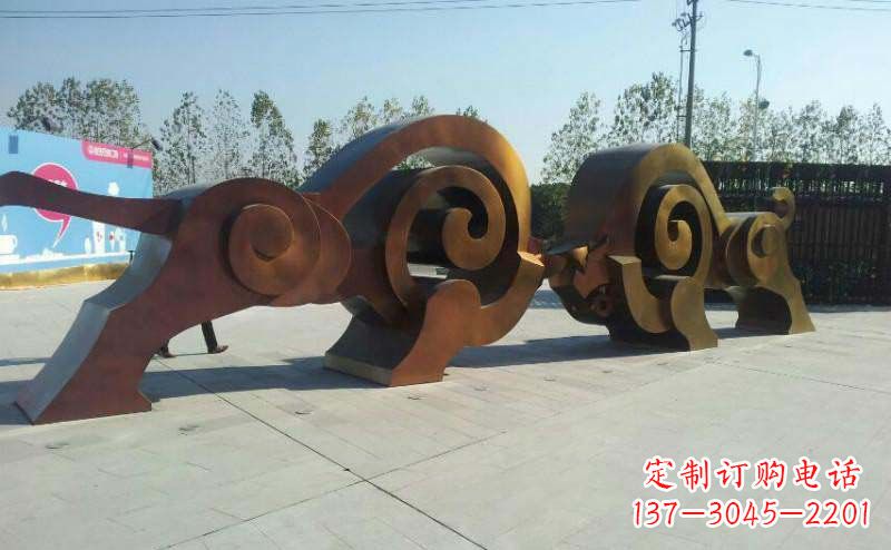 湖北高级动物铜雕