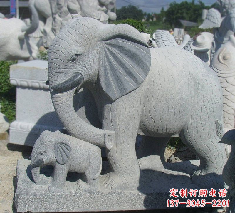 湖北雕塑艺术大象雕塑