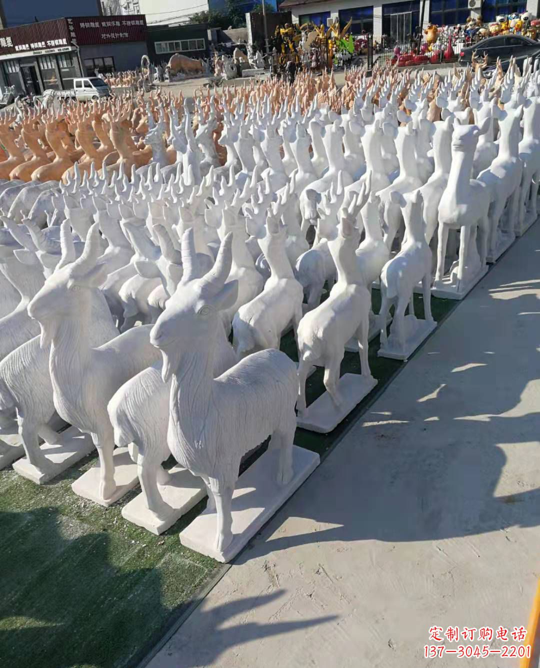湖北大理石羊雕塑