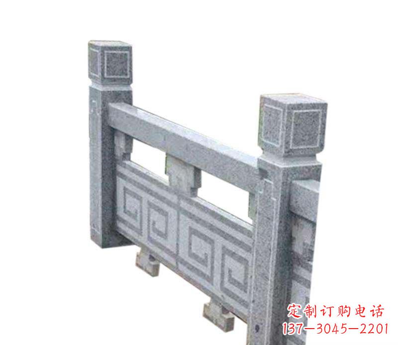 湖北精美大理石护城河栏板雕塑