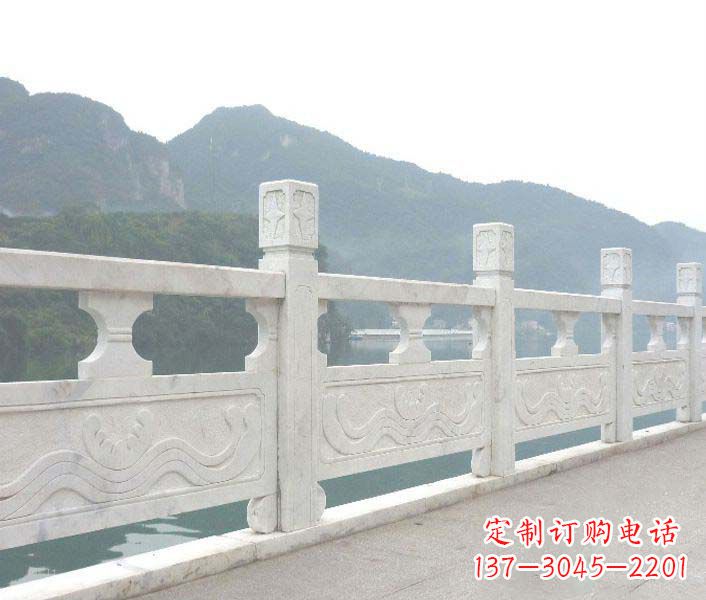 湖北高品质公园大理石栏板景观石雕