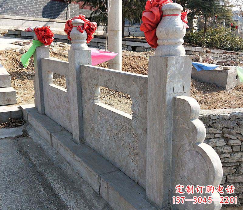 湖北公园定制石栏板雕塑