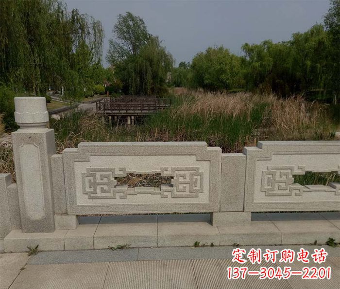 湖北优雅大气的公园栏板雕塑